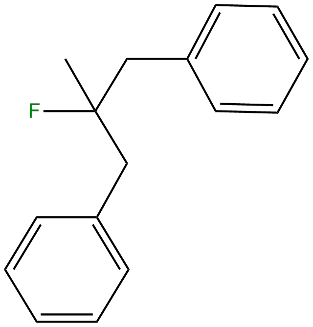 Image of 1,1'-(2-fluoro-2-methyl-1,3-propanediyl)bis-benzene