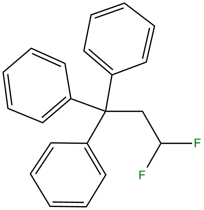 Image of 1,1',1''-(3,3-difluoropropylidyne)tris-benzene