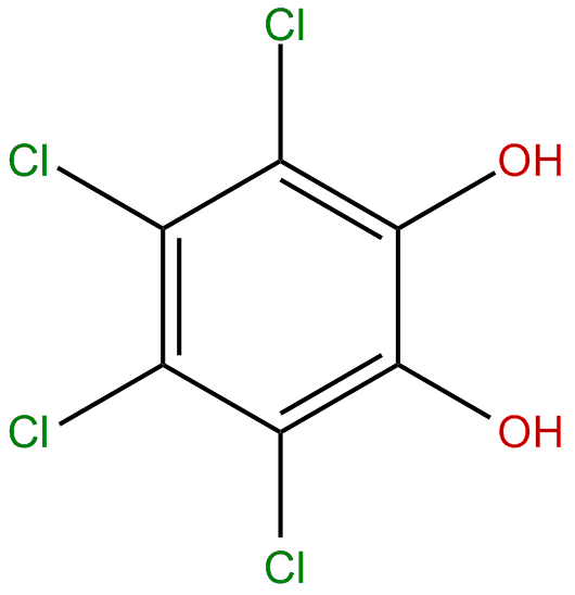 Image of 1,2-benzenediol, 3,4,5,6-tetrachloro-