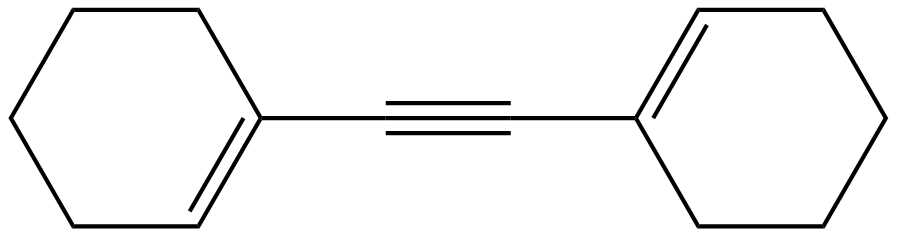 Image of 1,2-bis(1-cyclohexenyl)ethyne