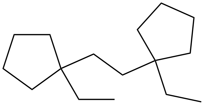 Image of 1,2-bis(1-ethylcyclopentyl)ethane
