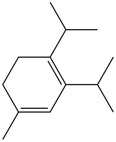 Image of 1,2-bis(1-methylethyl)-4-methyl-1,3-cyclohexadiene