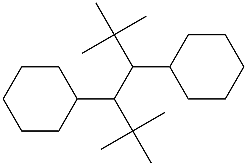 Image of 1,2-bis(1,1-dimethylethyl)-1,2-dicyclohexylethane