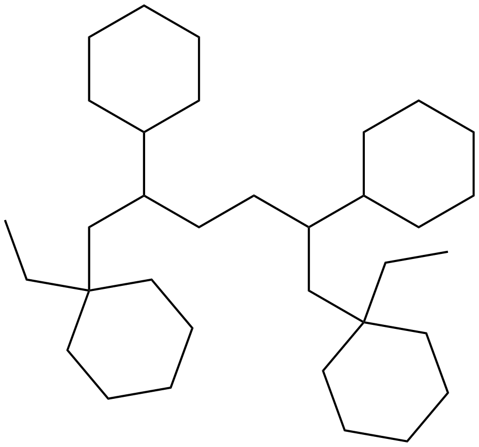 Image of 1,2-bis[2-(1-ethylcyclohexyl)-1-cyclohexylethyl]ethane
