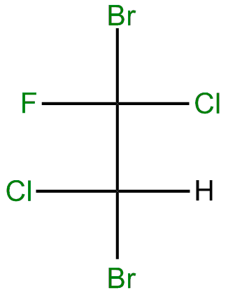 Image of 1,2-dibromo-1,2-dichloro-1-fluoroethane