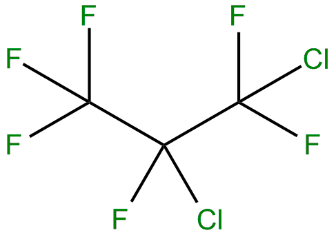 Image of 1,2-dichloro-1,1,2,3,3,3-hexafluoropropane