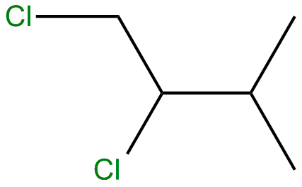 Image of 1,2-dichloro-3-methylbutane