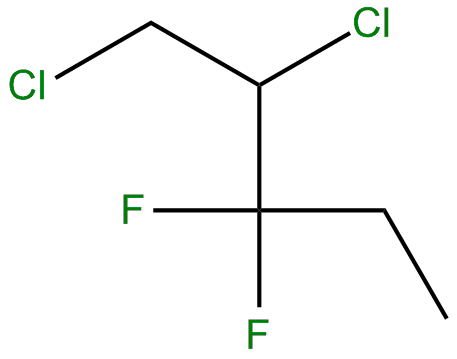 Image of 1,2-dichloro-3,3-difluoropentane