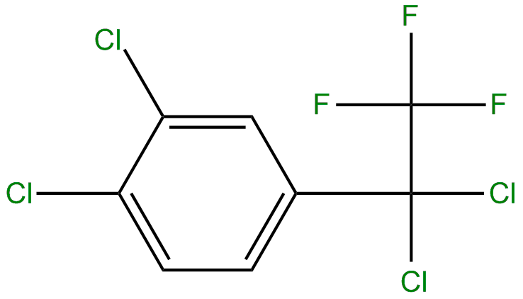 Image of 1,2-dichloro-4-(1,1-dichloro-2,2,2-trifluoroethyl)benzene