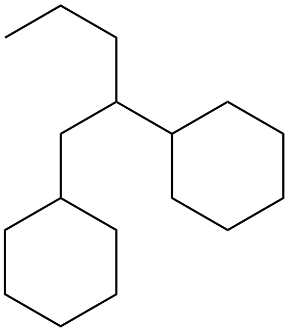 Image of 1,2-dicyclohexylpentane
