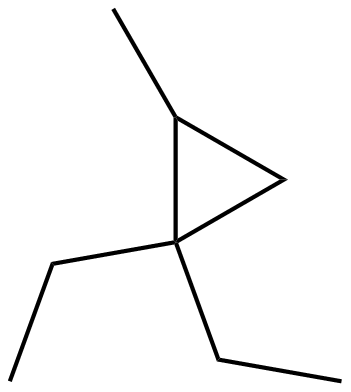 Image of 1,2-diethyl-1-methylcyclopropane