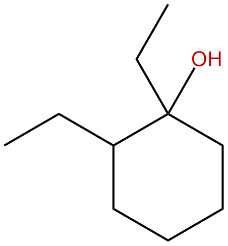 Image of 1,2-diethylcyclohexanol