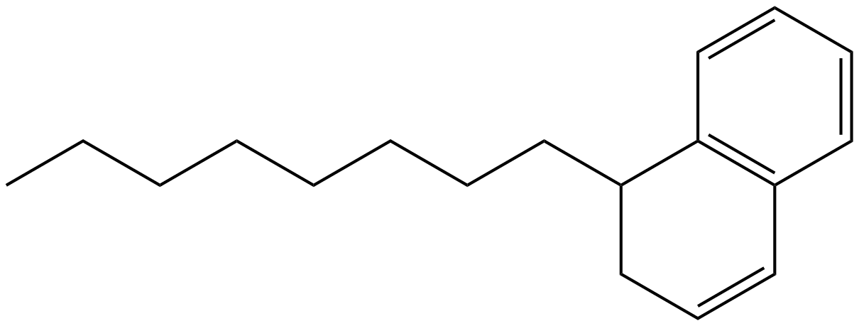 Image of 1,2-dihydro-1-octylnaphthalene