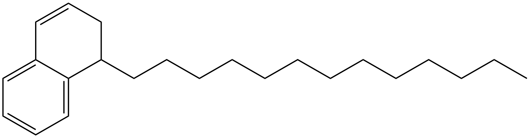 Image of 1,2-dihydro-1-tridecylnaphthalene