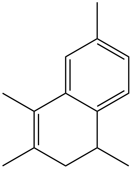 Image of 1,2-dihydro-1,3,4,6-tetramethylnaphthalene