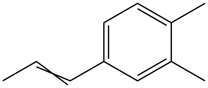 Image of 1,2-dimethyl-4-(1-propenyl)benzene
