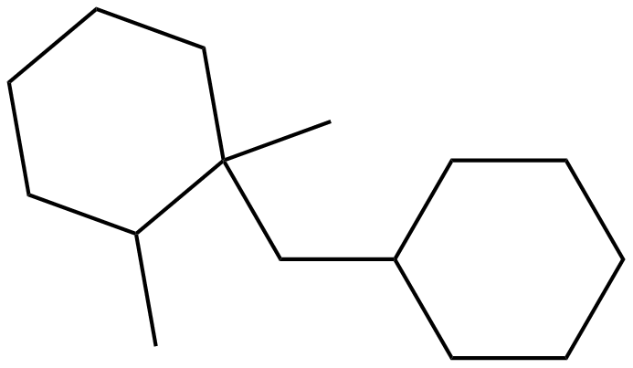 Image of 1,2-dimethyl-4-(cyclohexylmethyl)cyclohexane