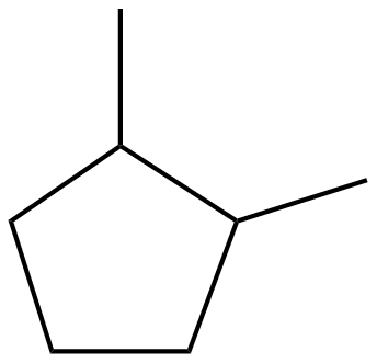 Image of 1,2-dimethylcyclopentane