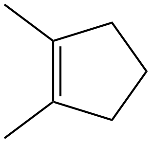 Image of 1,2-dimethylcyclopentene