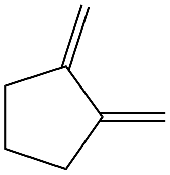 Image of 1,2-dimethylenecyclopentane