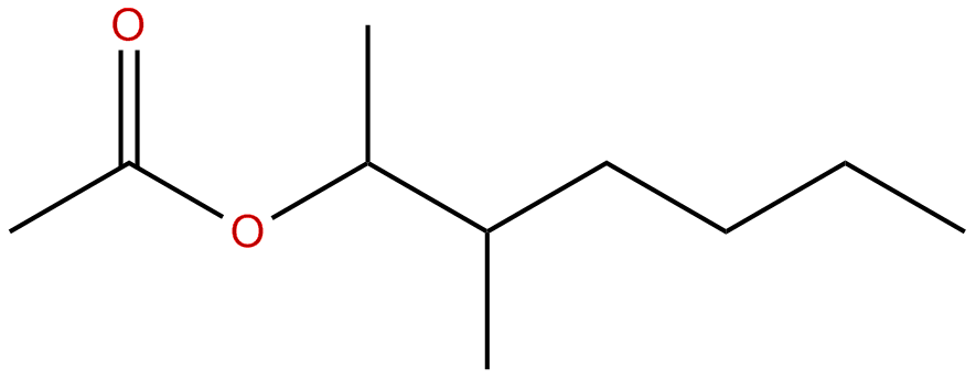 Image of 1,2-dimethylhexyl ethanoate