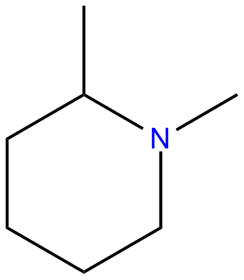 Image of 1,2-dimethylpiperidine