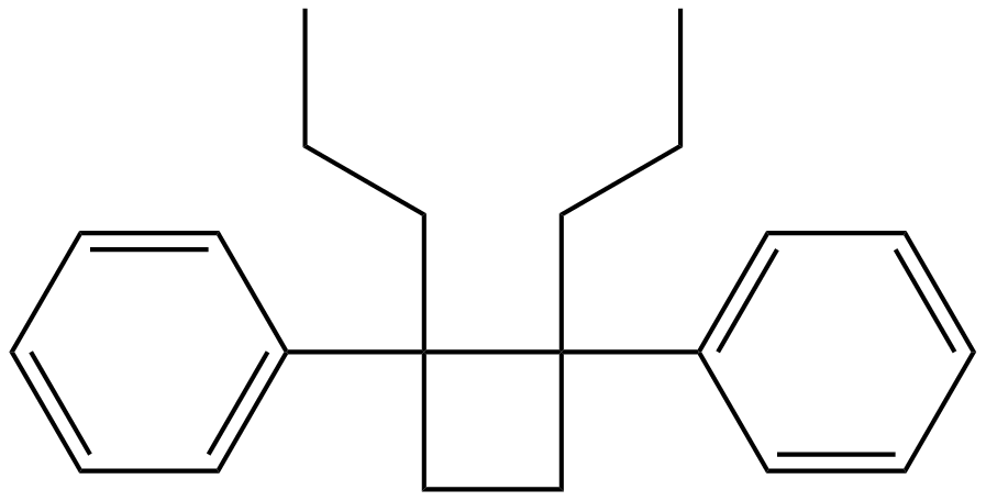 Image of 1,2-diphenyl-1,2-dipropylcyclobutane