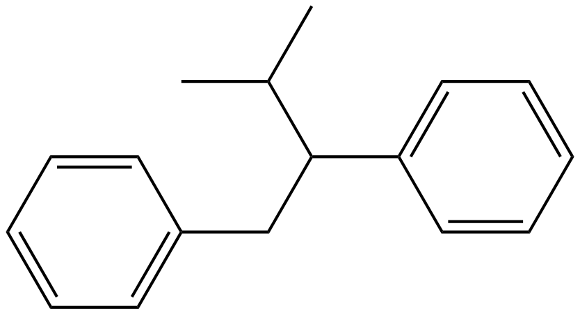 Image of 1,2-diphenyl-3-methylbutane