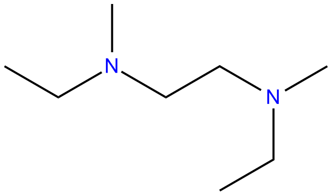 Image of 1,2-ethanediamine, N,N'-diethyl-N,N'-dimethyl-