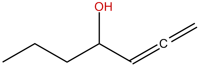 Image of 1,2-heptadien-4-ol
