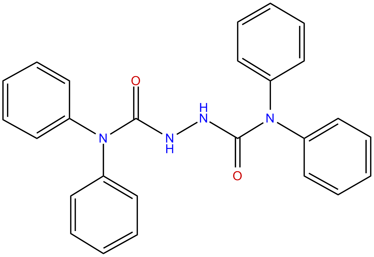 Image of 1,2-hydrazinedicarboxamide, N,N,N',N'-tetraphenyl-