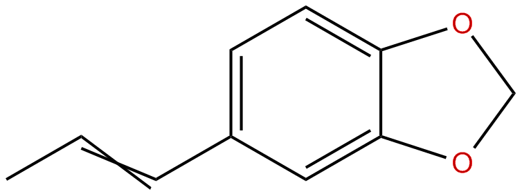 Image of 1,2-(methylenedioxy)-4-(1-propenyl)benzene