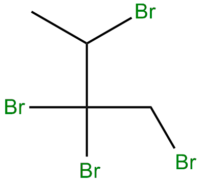 Image of 1,2,2,3-tetrabromobutane