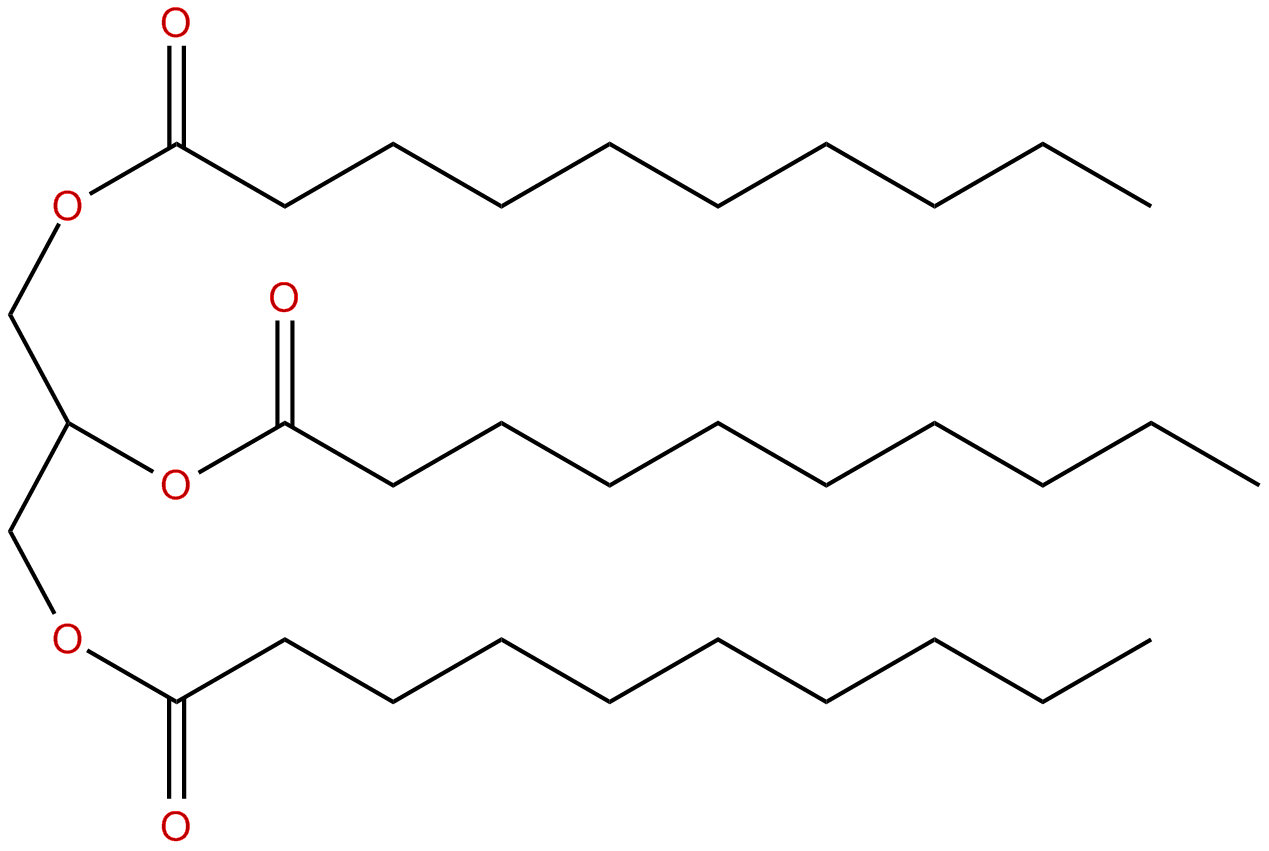 Image of 1,2,3-propanetriyl tridecanoate