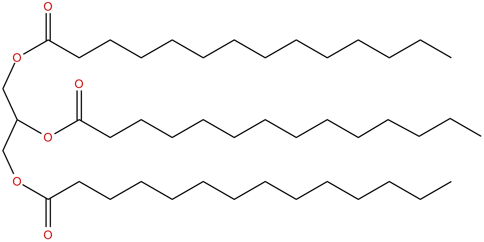 Image of 1,2,3-propanetriyl tri(tetradecanoate)