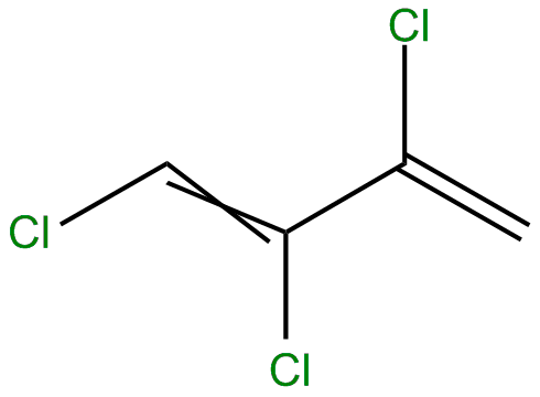 Image of 1,2,3-trichloro-1,3-butadiene