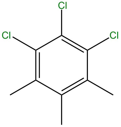 Image of 1,2,3-trichloro-4,5,6-trimethylbenzene