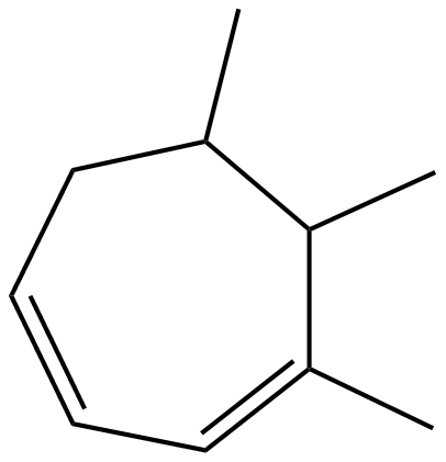 Image of 1,2,3-trimethyl-3,5-cycloheptadiene