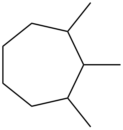 Image of 1,2,3-trimethylcycloheptane