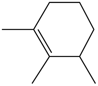 Image of 1,2,3-trimethylcyclohexene