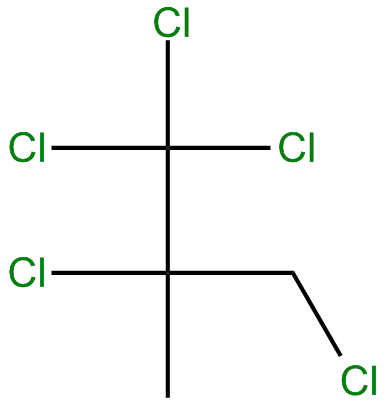 Image of 1,2,3,3,3-pentachloro-2-methylpropane