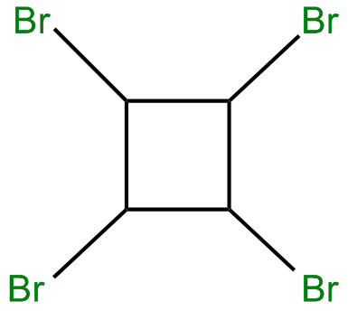 Image of 1,2,3,4-tetrabromocyclobutane