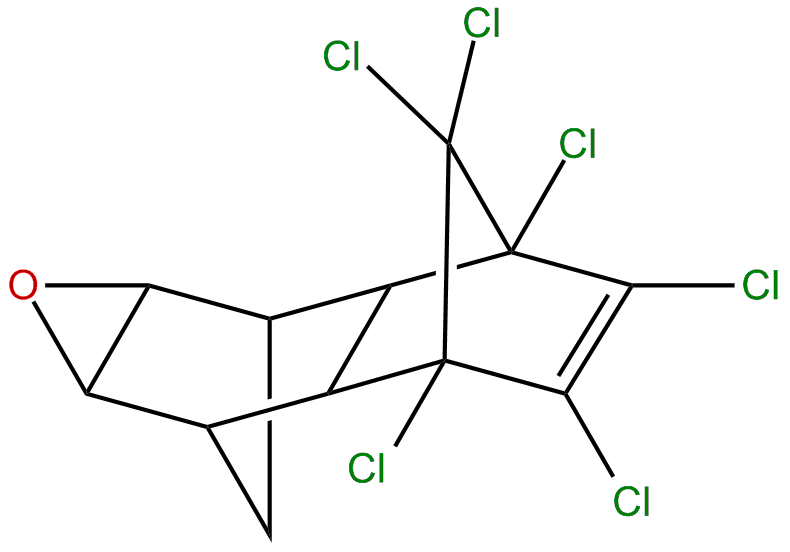 Image of 1,2,3,4,10,10-hexachloro-6,7-epoxy-1,4,4a,5,6,7,8,8a-octahydro-endo,exo-1,4,5,8-dimethanonaphthalene