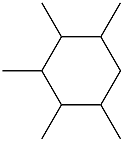 Image of 1,2,3,4,5-pentamethylcyclohexane
