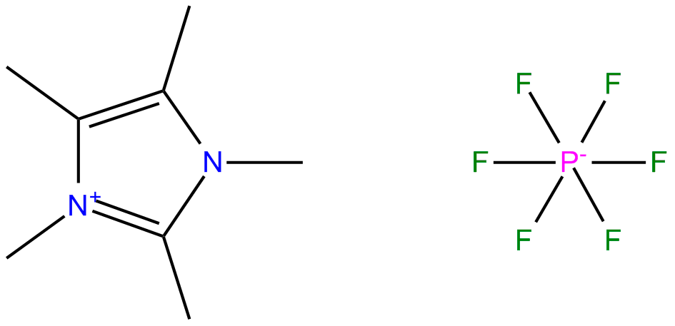 Image of 1,2,3,4,5-pentamethylimidazolium hexafluorophosphate