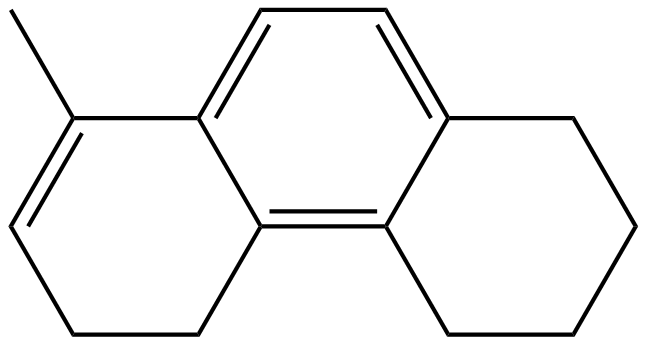 Image of 1,2,3,4,5,6-hexahydro-8-methylphenanthrene