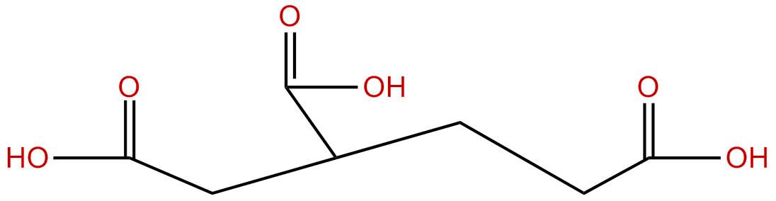 Image of 1,2,4-butanetricarboxylic acid