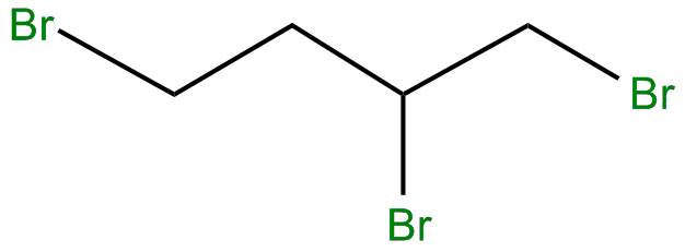 Image of 1,2,4-tribromobutane