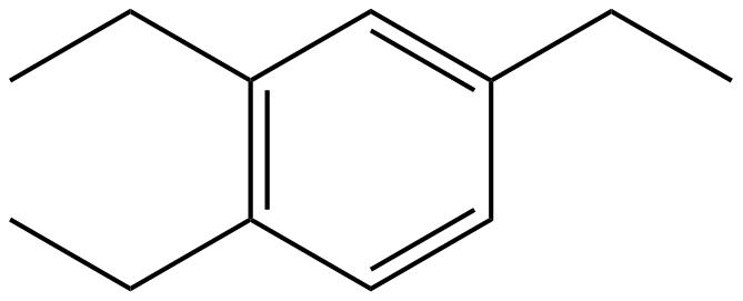 Image of 1,2,4-triethylbenzene