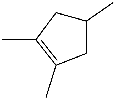 Image of 1,2,4-trimethylcyclopentene